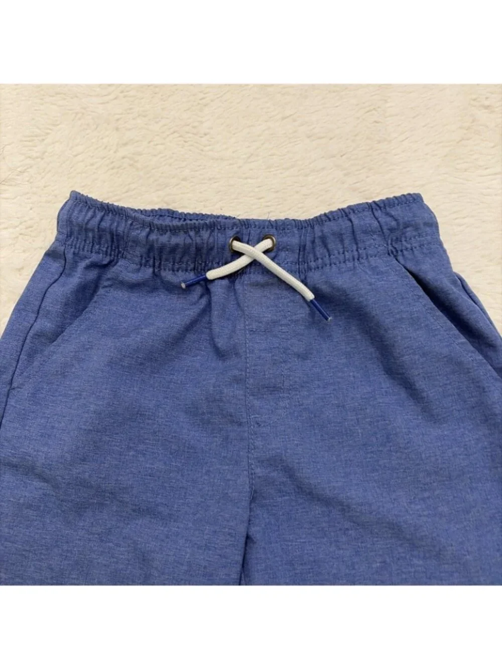 Cat And Jack Boys Medium 8/10 Blue Pull On Shorts